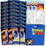 Çocuklar için Elemental Mini Parti Şekeri Seti - Boyama Sayfaları, Çıkartmalar, Daha Fazlası ile 24 Mini Elemental Grab n Go Play Paketi ile Paket (Elemental Doğum Günü Partisi Malzemeleri)