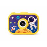 Çocuklar İçin Fotoğraf Makinesi Dijital Kamera Mini Unicorn Tasarım, Fotoğraf ve Video Çekimi, Taşınabilir Oyuncak Kamera, Hediyelik Çocuk Fotoğraf Makinesi (Sarı)