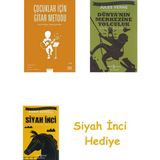 Çocuklar Için Gitar Metodu + Dünyanın Merkezine Yolculuk + Siyah Inci Hediye - Hayır
