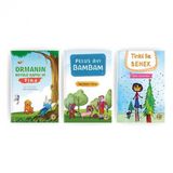 Cocuklar Icin Hikaye Seti 3 Kitap - Ada Demirhan - Ege Sarper Hatay- Oyku Canarslan