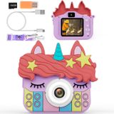 Çocuklar için kamera kız erkek çocuklar için çocuk yaş 3-8 dijital selfie 64 GB kart ile oğul kız torunu torun noel doğum günü hediyeleri