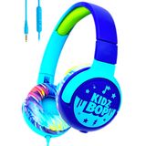 Çocuklar için Kidz Bop Kablolu Kulaklıklar | Mikrofon | 3,5 mm Fiş | Hacim Sınırlayıcı 85dB/94dB | Yumuşak Pedler | Ayarlanabilir | Okul Kullanımı | Noel 2023 Hediyesi | Hediye 3 4 5 6 7 8+ Yaşındaki