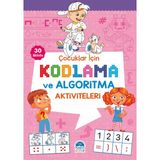 Çocuklar için Kodlama Etkinlikleri - Pembe - 32 Etkinlik - Martı Yayınları