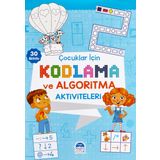 Çocuklar İçin Kodlama ve Algoritma Aktiviteleri - Mavi - Martı Çocuk Yayınları