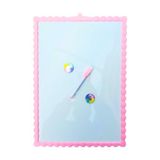 Çocuklar Için Magnetik Çift Taraflı Yazı Tahtası 28X39.5 cm Pembe - 1 Adet