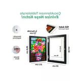 Çocuklar İçin Mıknatıslı Sanat Çerçevesi - A4 Boyut, Katlanabilir