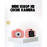 Çocuklar İçin Mini Fotoğraf Makinesi 8Mp 1080P Video Darbeye Dayanıklı