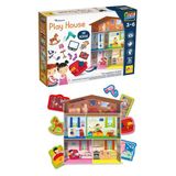 Çocuklar İçin Montessori 3D Ev Yapım Ve Yerleştirme Oyunu Seti