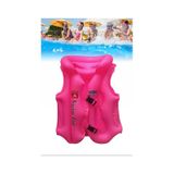 Çocuklar İçin Pembe Renk Abc Desen 7x11 Yaş 20x45 Kg Şişme Yelek Pembe