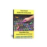 Çocuklar İçin Robotik Kodlama Başlangıç Seti 2 Kitap Enine Boyuna Eğitim