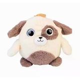 Çocuklar İçin Sevimli Peluş Sırt Çantası Krem 25 Cm (3-6 Yaş)