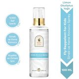 Çocuklar İçin Sinek, Sivrisinek Ve Kene Kovucu Sprey 100 Ml %100 Saf Ve Doğal