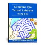 Çocuklar İçin Temalı Labirent Kitap Seti 2 Kitap Enine Boyuna Eğitim