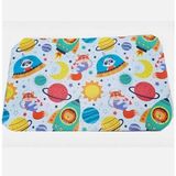 Çocuklar Için Yıkanabilir Bez Beslenme Örtüsü – 30X50 cm Pratik ve Uzun Ömürlü - Standart - Çok Renkli