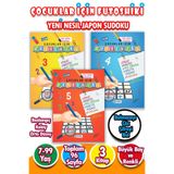 Çocuklar İçin Zeka Geliştiren&dikkat Güçlendiren Futoshiki 3lü Set - Yeni Nesil Japon Sudoku 7/99 Yaş