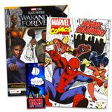 Çocuklar ve Yetişkinler için Marvel Avengers Boyama Kitabı - 2 Gelişmiş Yenilmezler Süper Kahraman Boyama Kitabı ile Set Demir Adam Kaptan Amerika Daha Fazlası | Yenilmezler Boyama Kitapları
