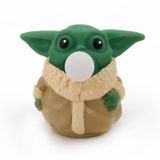 Çocuklar ve Yetişkinler için Push Baby Yoda Spit Bubble Oyuncaklar, Duyusal Stres Giderici Oyuncaklar, Anksiyete Sıkma Araçları, Hayranlar için Kawaii Yoda Bebek Oyuncakları