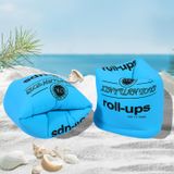 Çocuklar ve yetişkinler için yüzme kollukları, 1 yaşından itibaren – 14 yaş, 20 – 60 kg ağırlığında, çift hava yastığı, yüzme yardımcısı, küçük çocuklar, yüzme öğrenmek için havuz kollukları, mavi