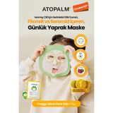 Çocuklara Özel Cilde Serinletici Etki Sunan Yaprak Maske Atopalm Froggy Mask Pack Kids