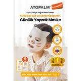 Çocuklara Özel Yoğun Nem Sunan Günlük Yaprak Maske 5li Set Atopalm Wild Kitty Mask Pack Kids Set
