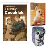 Çocukluk - Tolstoy ve Dekoratif Köpek Kalemlik - Pamuk Şeker Planlama Defteri