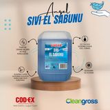 Cod-Ex Angel Sıvı El Sabunu 4 Litre Ekonomik Ve Hijyenik Parfüm Esansı Seçkin Kokulu