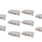Cod-Ex Dar Yedek Islak Mop Paspas Ucu Başlığı Püskül -17 Cm. - Pamuklu - Beyaz - 450 Gram. - 10 Adet