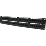 Cod648 48 Port Cat6 Utp Patch Panel
