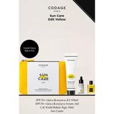Codage Sun Care Edit Yellow - Çantalı Güneş Bakım Seti - Sarı