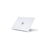 Codegen Apple 14" Macbook Pro M1 A2442 Beyaz Carbon Fiber Dizayn Kılıf Koruyucu Kapak +Film