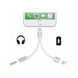 Codegen Apple Uyumlu iPhone Lightning + 3.5mm Stereo Dönüştürücü Çoklayıcı Adaptör Cdg-cnv51