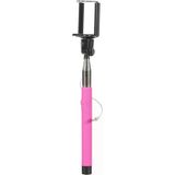 Codegen Ssk-010P Kablolu Selfie Çubuğu 3.5 Mm Çekim Butonlu 1 Metre Pembe - Teşhir Outlet
