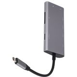 Codegen USB 3.1 Type-C - 8in1 3xUSB 3.0+HDMI+USB 3.1 Type-C + RJ45 Ethernet+ SD/Micro SD Kart CDG-CNV40