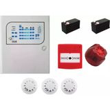 Codesec Konvansiyonel Sistem Yangın Alarm Seti 3 Lü CODEK4A3
