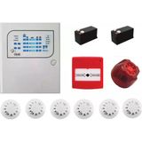 Codesec Konvansiyonel Sistem Yangın Alarm Seti 6 Lı CODEK4A6