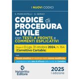 Codice di Procedura Civile con testi a fronte e commenti esplicativi aggiornato al Decreto Correttivo Cartabia D.Lgs. 31 ottobre 2024, n. 164 (I nuovi codici)