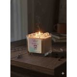 Coffe Latte Doğal Kokulu Cam Kavanoz 200CL Mum Candle - Açık Kahve