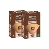 Coffee Filters Filtre Kahve Kağıdı 1 X 4 Avantajlı Paket 2 Adet 80'li
