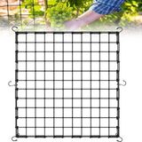 Coffee Life Plus Scrog file, bitki yetiştirme ağı, (150 x 150 cm) elastik kafes ağı, 6 kancalı, elastik ağ kafesi, bitki yetiştirme çadırı, iç mekan bitkisi, hidroponik yetiştirme odası, elastik file