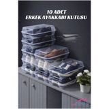 Coffee Moni 10 ADET ERKEK AYAKKABI KUTUSU AYAKKABI DÜZENLEYİCİ ORGANİZER
