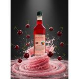 Coffee Naturelle 6x1 Litre Vişne Aromalı Ice Slush Buzlaş Karlama Şurubu 1/5 Konsantre - 1 lt