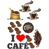 Coffee Sticker Telefon Laptop Notebook Tablet Defter Matara Stiker Etiket ST1497