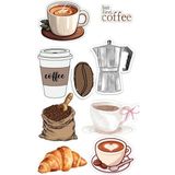 Coffee Sticker Telefon Laptop Notebook Tablet Defter Matara Stiker Etiket ST1539