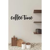 Coffee Time Duvar Yazı Ahşap Yazılar Duvar Dekorasyon Mutfak Dekor Mutfak Süsleri