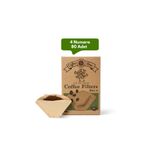 Coffee Time Filtre Kahve Kağıdı No:4 | Doğal İnce Dokulu Kahve Filtresi