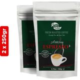 Coffeetropic Artisan Espresso No.3 Blend Çekirdek Kahve | 2x250 gr - 500 gr - Çekirdek (Öğütülmemiş)