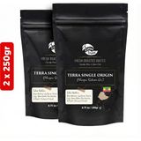 Coffeetropic Ethiopia Sidamo Gr.2 Çekirdek Kahve | 2x250 gr - Çekirdek (Öğütülmemiş) - 500 gr