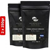 Coffeetropic Honduras-Lempira Çekirdek Kahve | 2x250 gr - Çekirdek (Öğütülmemiş) - 500 gr