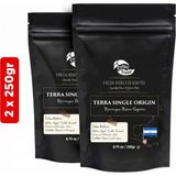 Coffeetropic Nicaragua Nueva Segovia Çekirdek Kahve | 2x250 gr - Çekirdek (Öğütülmemiş) - 500 gr