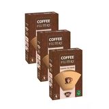 Coffeo Filters No4 40 Adet Kahve Filtre Kağıdı X 3 Adet
